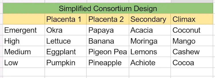 Simple Consortium Design