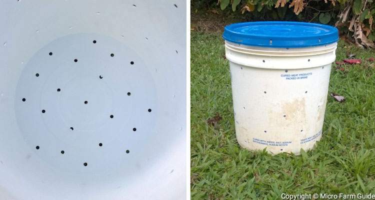 bucket compost bin